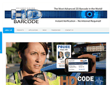 Tablet Screenshot of hdbarcode.com